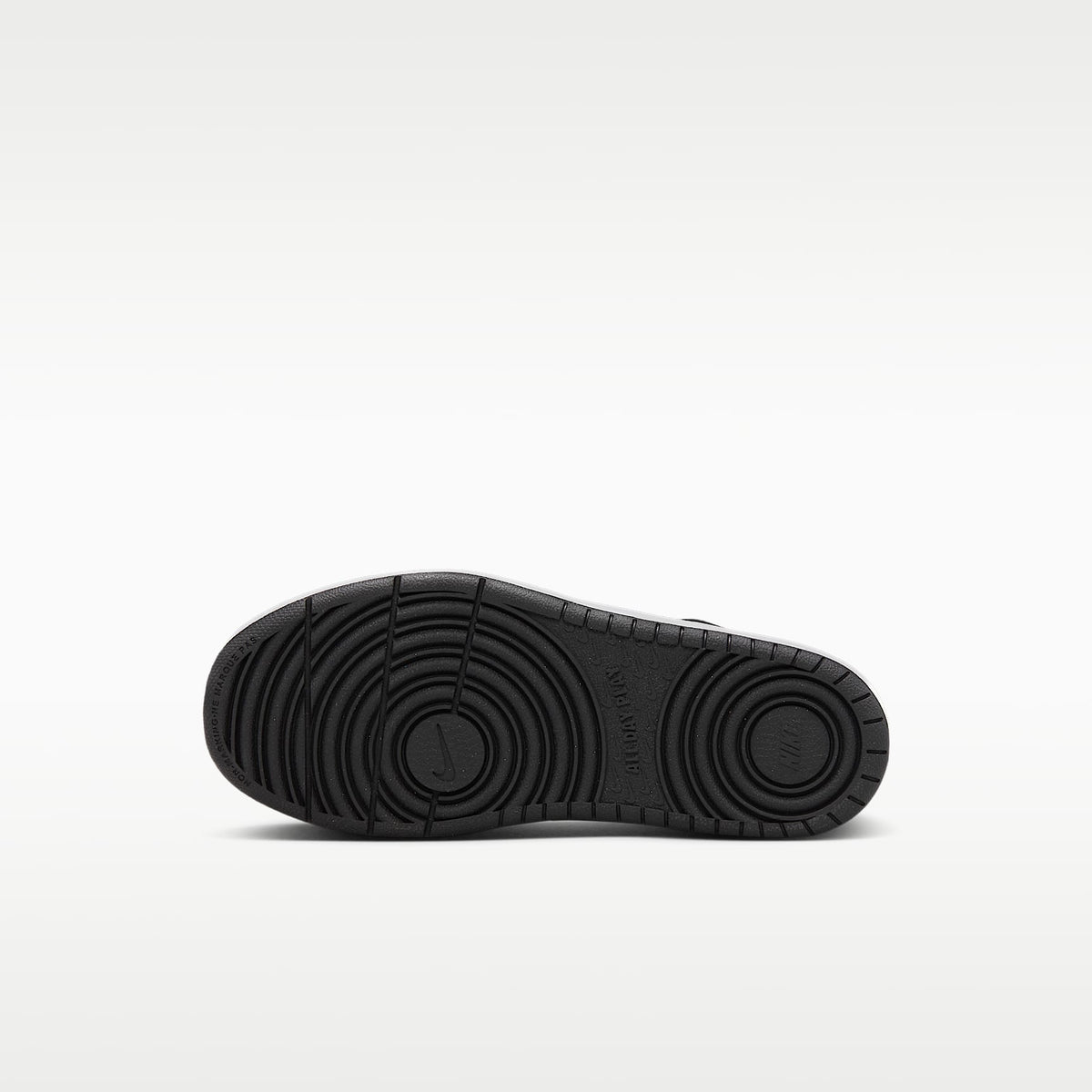 Nike Court Borough Low Recraft – Blanco/Negro – vista 2