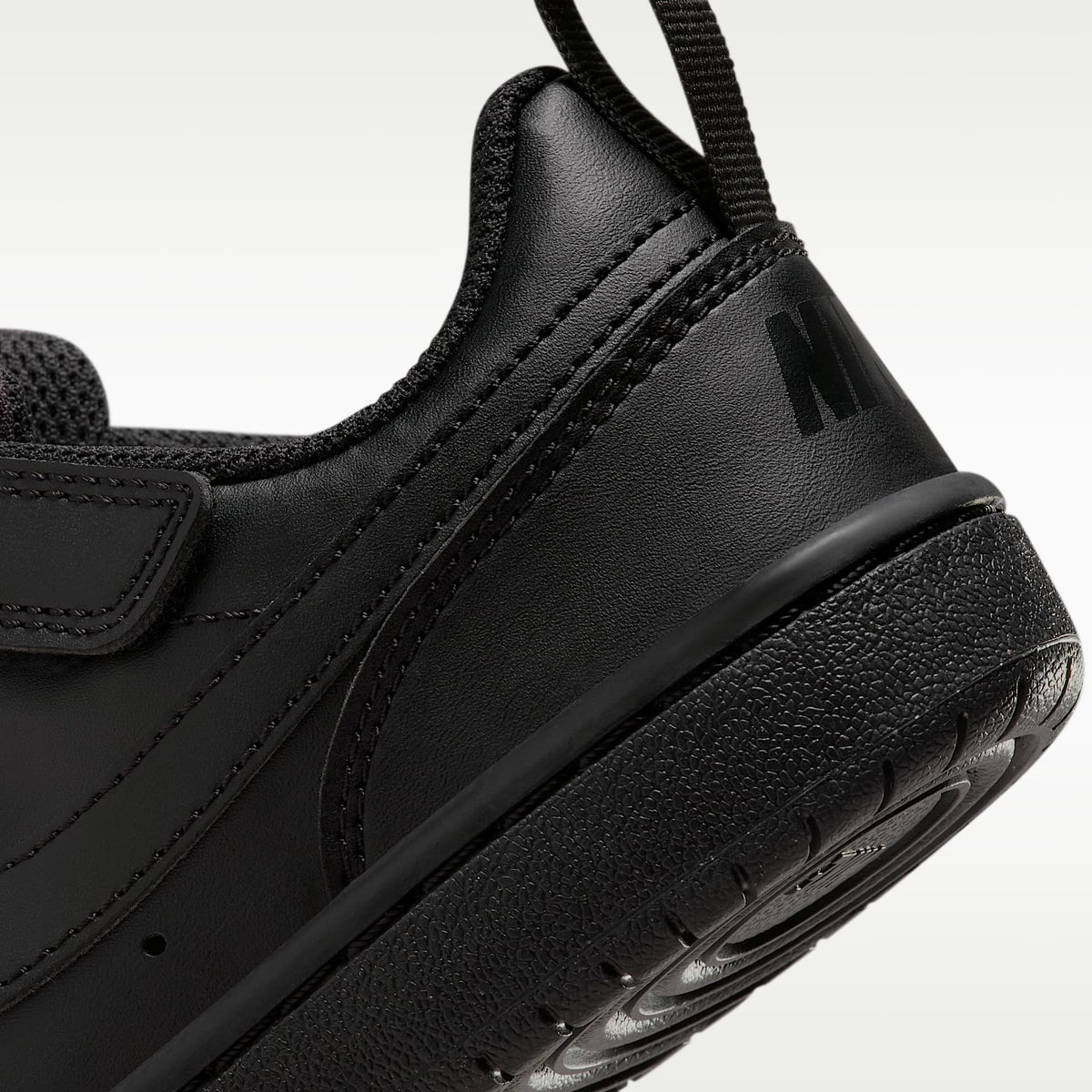 Nike Court Borough Low Recraft – Negro/Negro/Negro – vista 8