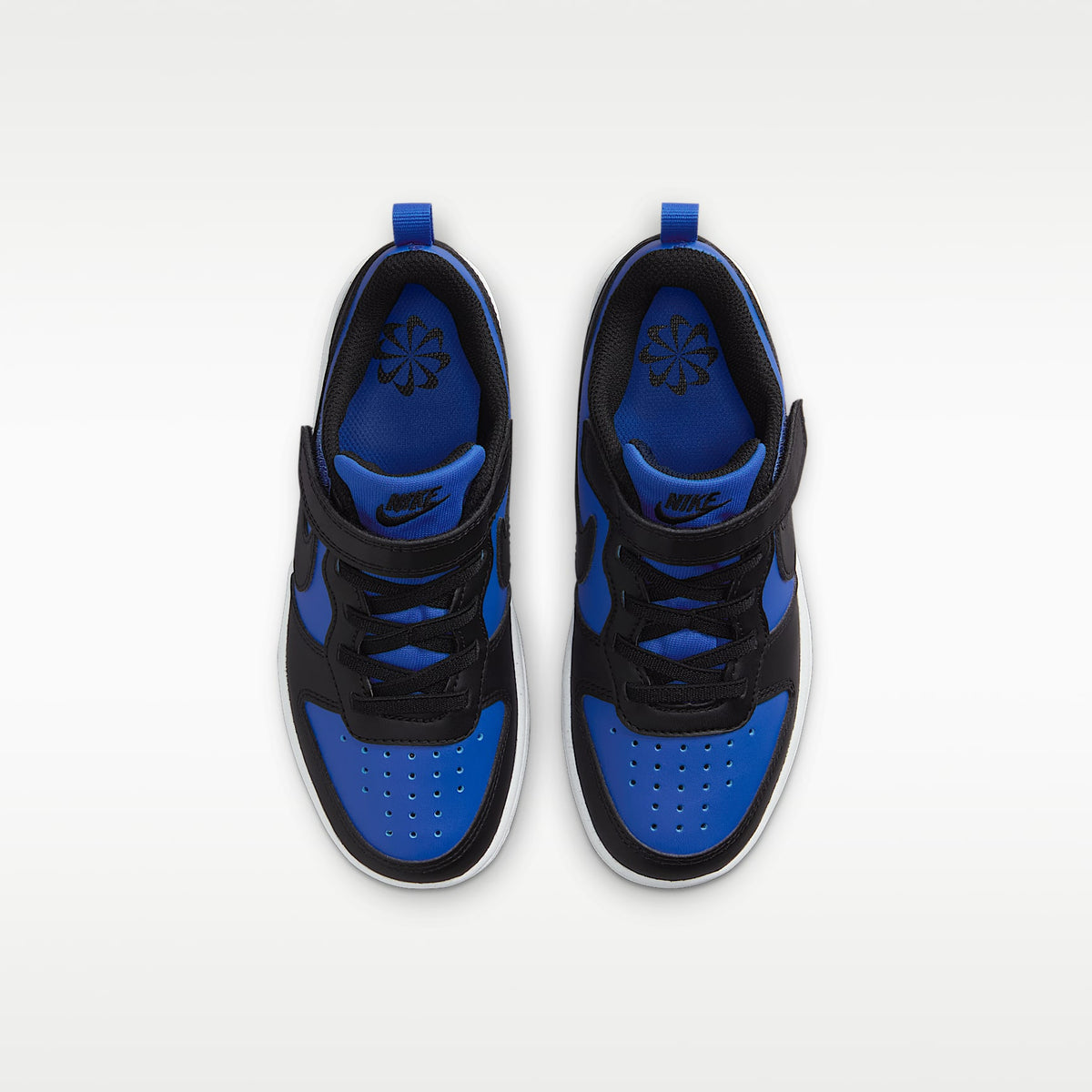 Nike Court Borough Low Recraft – Royal juego/Blanco/Negro – vista 4