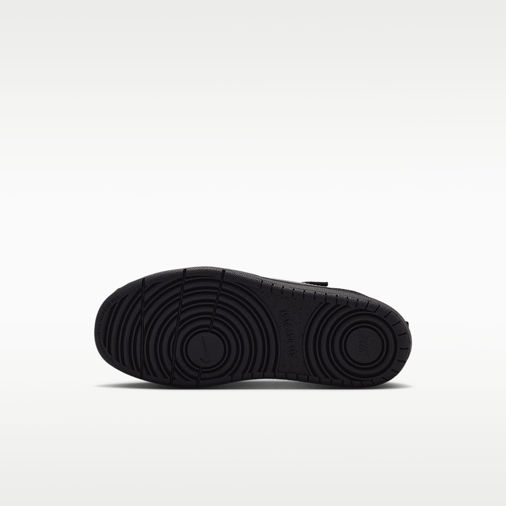 Nike Court Borough Low Recraft – Negro/Negro/Blanco – vista 2
