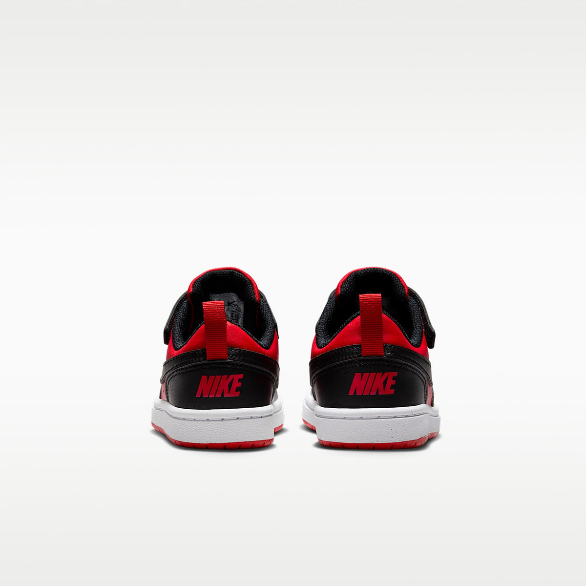 Nike Court Borough Low Recraft – Rojo universitario/Blanco/Negro – vista 6