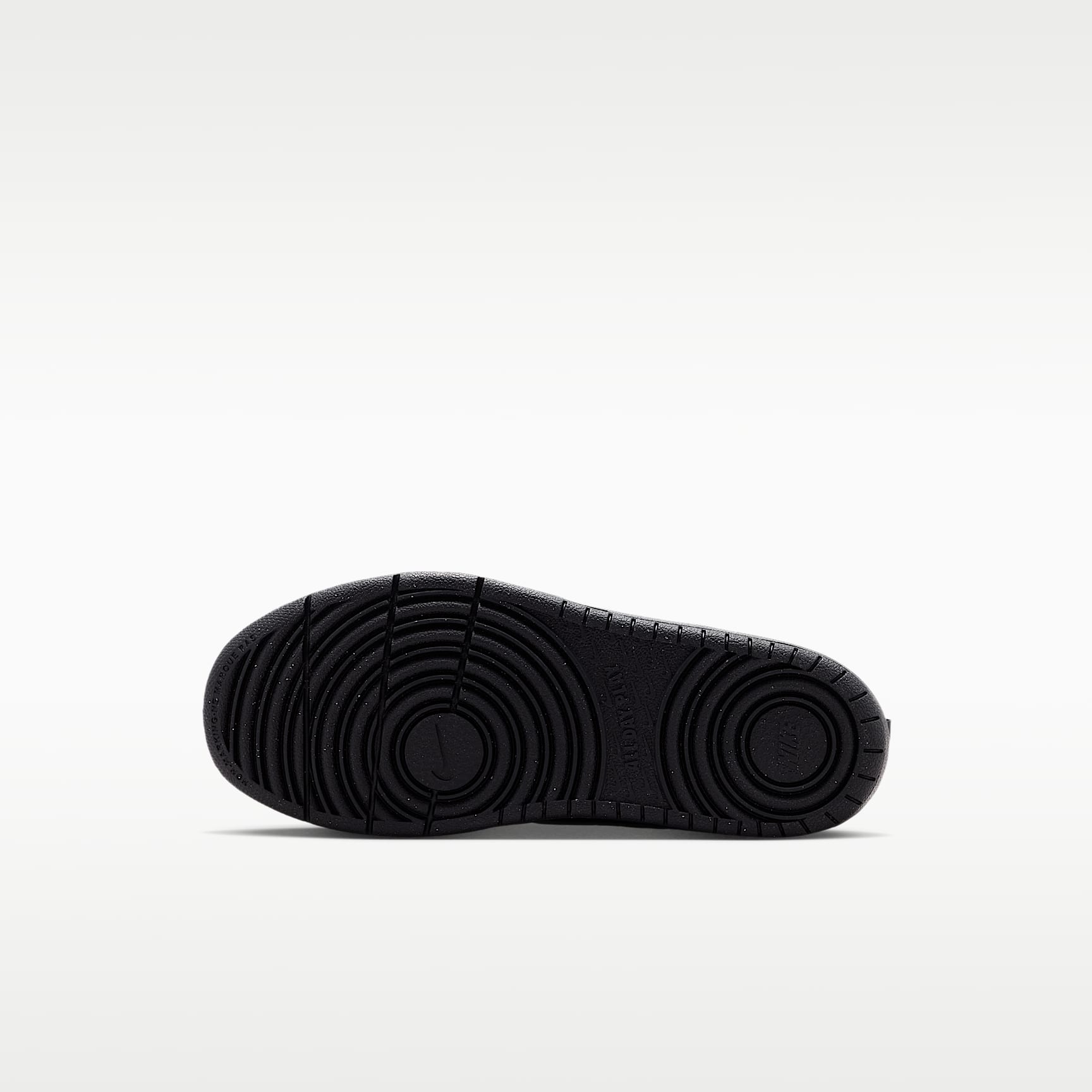 Nike Court Borough Low Recraft – Negro/Negro/Gris niebla – vista 2