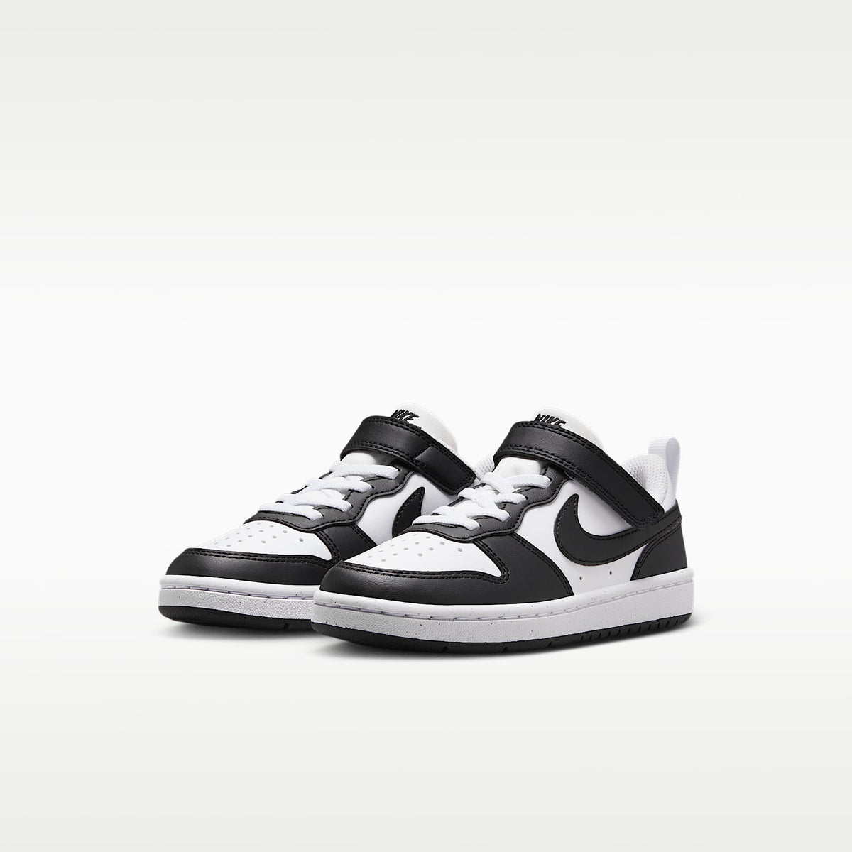 Nike Court Borough Low Recraft – Blanco/Negro – vista 5