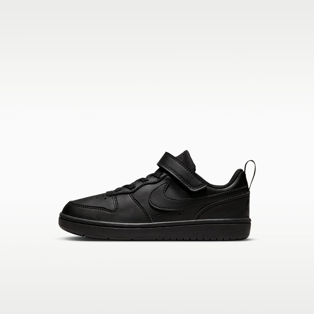 Nike Court Borough Low Recraft – Negro/Negro/Negro – vista 1