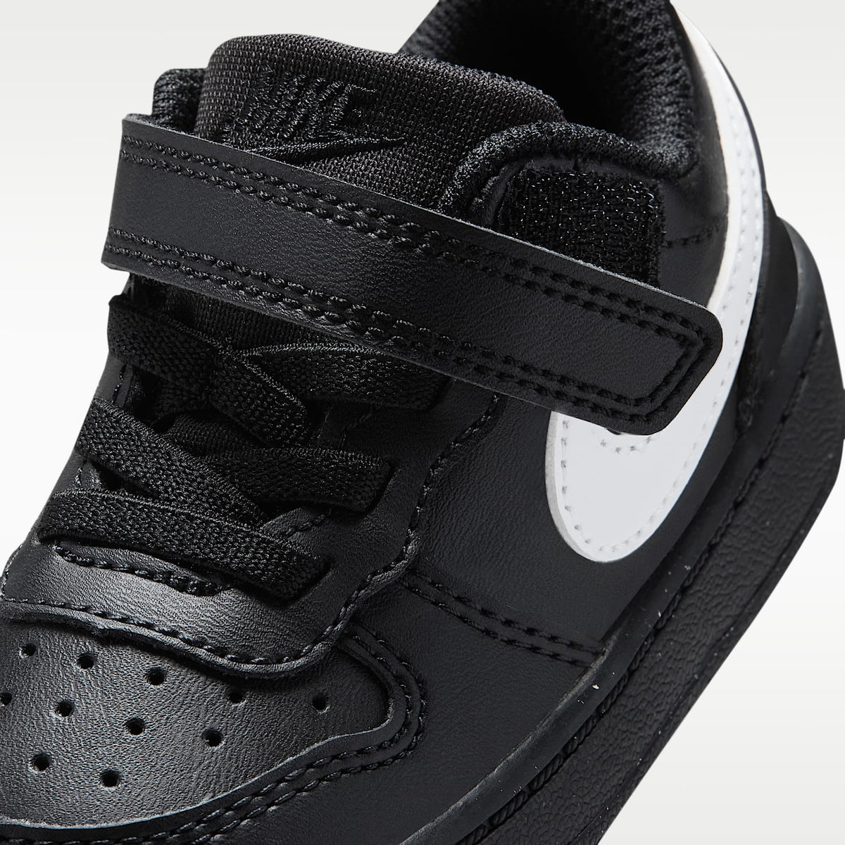 Nike Court Borough Low Recraft – Negro/Negro/Blanco – vista 7