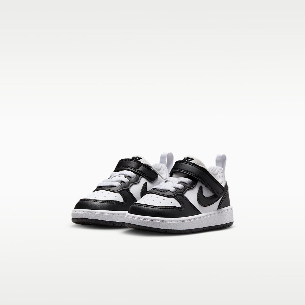 Nike Court Borough Low Recraft – Blanco/Negro – vista 5