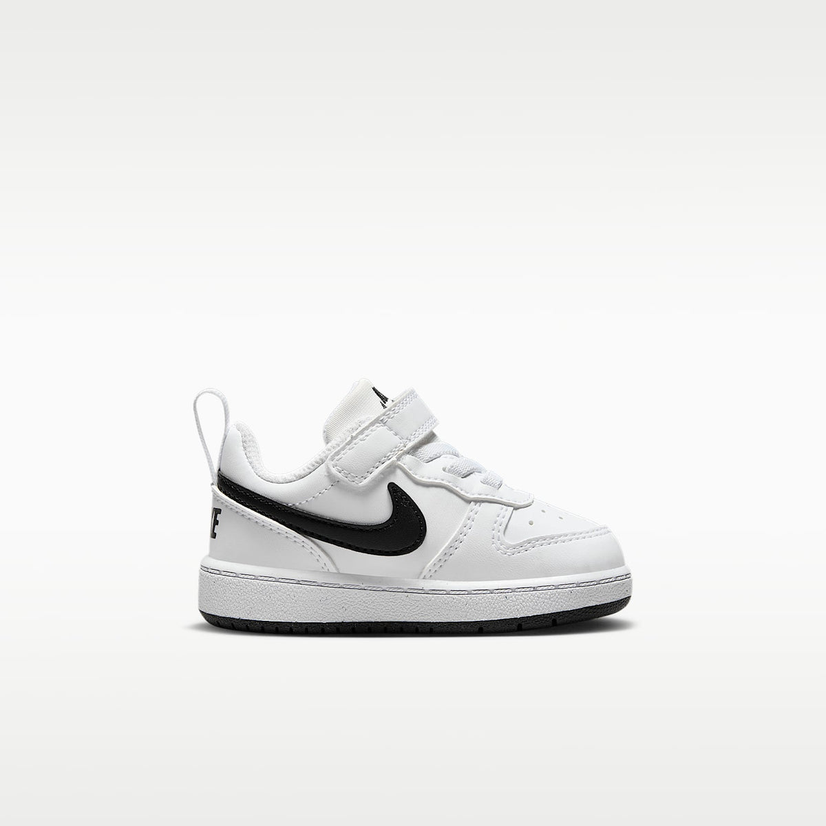 Nike Court Borough Low Recraft – Blanco/Negro – vista 3