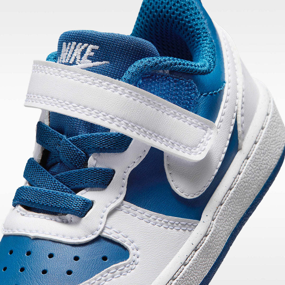 Nike Court Borough Low Recraft – Azul cancha/Blanco/Blanco – vista 7