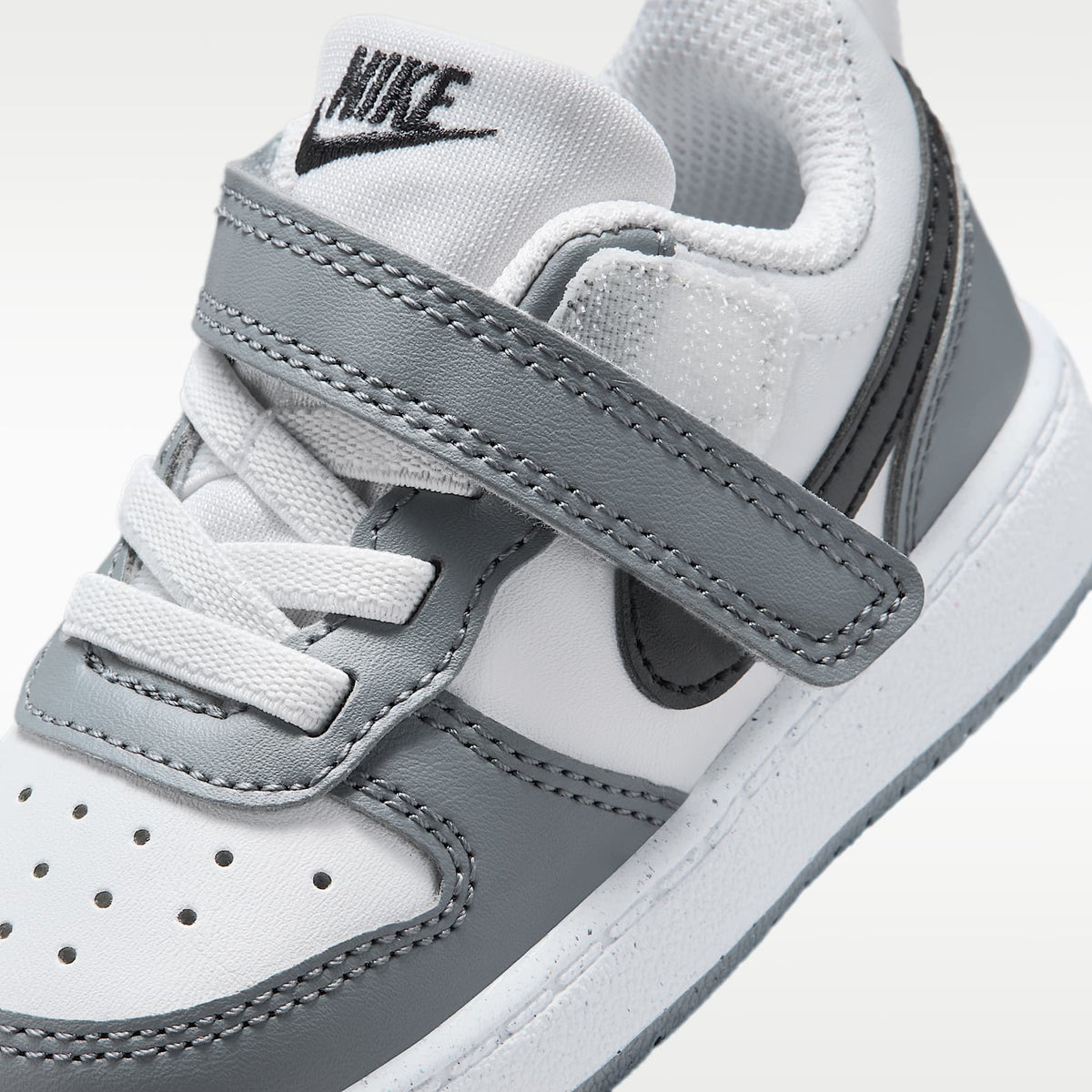 Nike Court Borough Low Recraft – Tinte platino/Gris humo/Blanco/Negro – vista 7