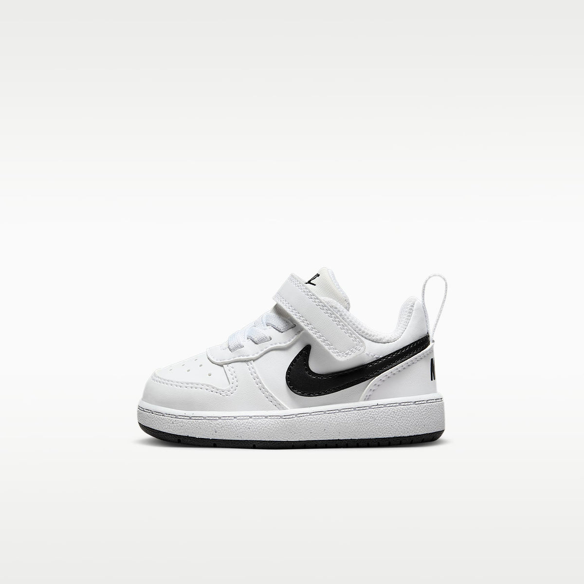 Nike Court Borough Low Recraft – Blanco/Negro – vista 1