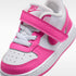 Nike Court Borough Low Recraft – Blanco/Fucsia láser – vista 7