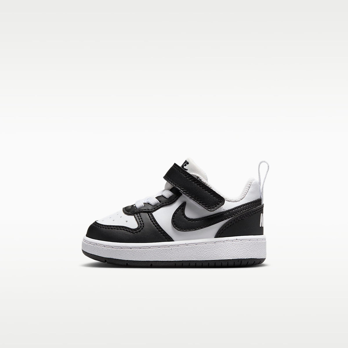 Nike Court Borough Low Recraft – Blanco/Negro – vista 1
