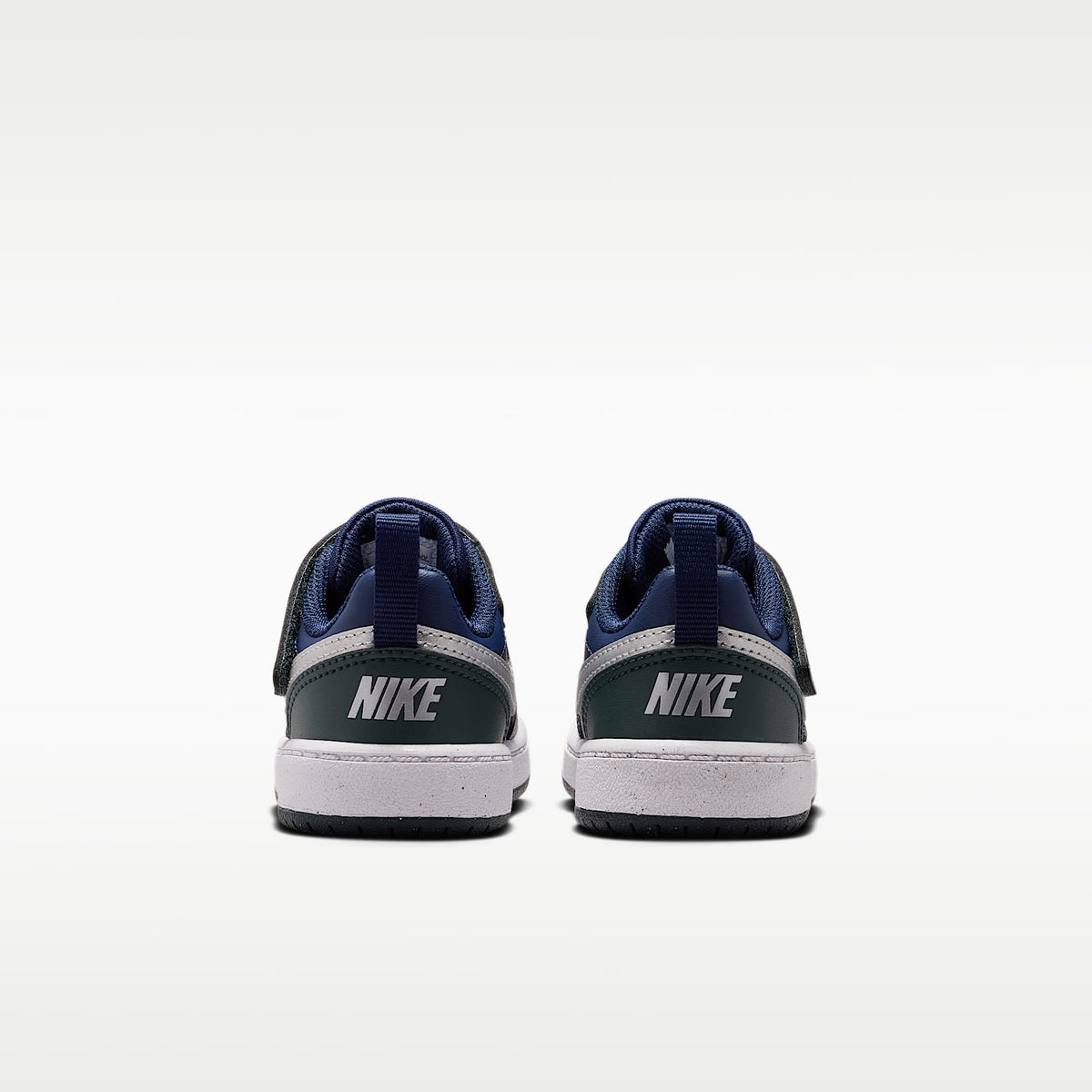 Nike Court Borough Low Recraft – Azul marino medianoche/Alga/Blanco/Plata metalizado – vista 6