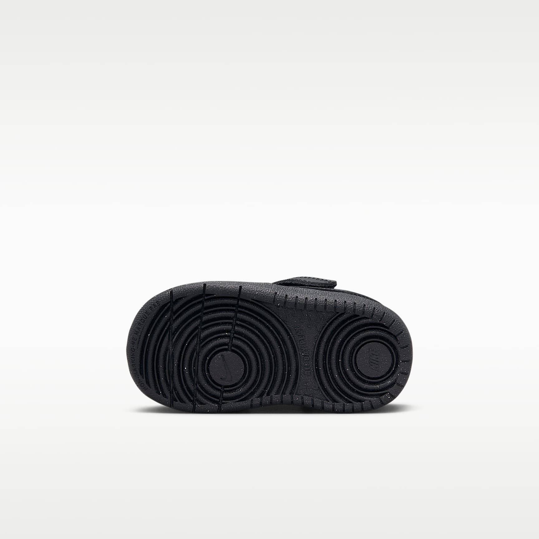 Nike Court Borough Low Recraft – Negro/Negro/Negro – vista 2