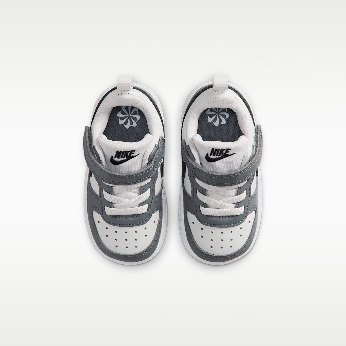 Nike Court Borough Low Recraft – Tinte platino/Gris humo/Blanco/Negro – vista 4