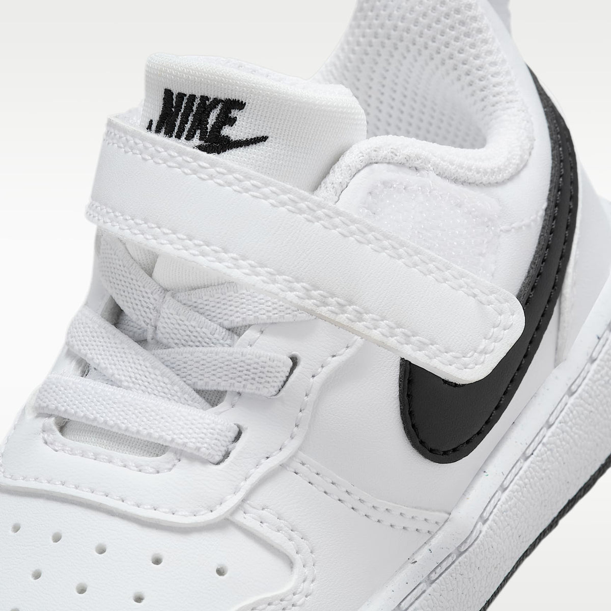 Nike Court Borough Low Recraft – Blanco/Negro – vista 8