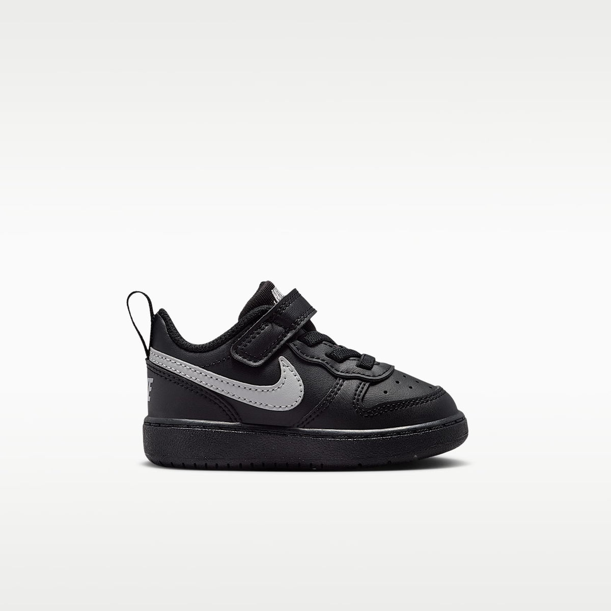 Nike Court Borough Low Recraft – Negro/Negro/Gris niebla – vista 3