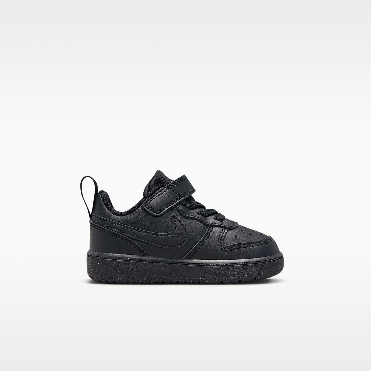 Nike Court Borough Low Recraft – Negro/Negro/Negro – vista 3
