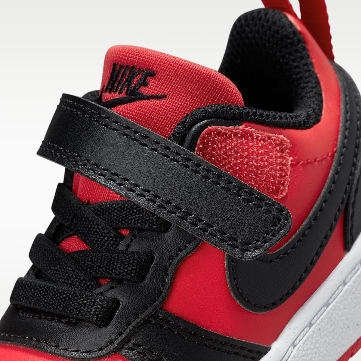 Nike Court Borough Low Recraft – Rojo universitario/Blanco/Negro – vista 8