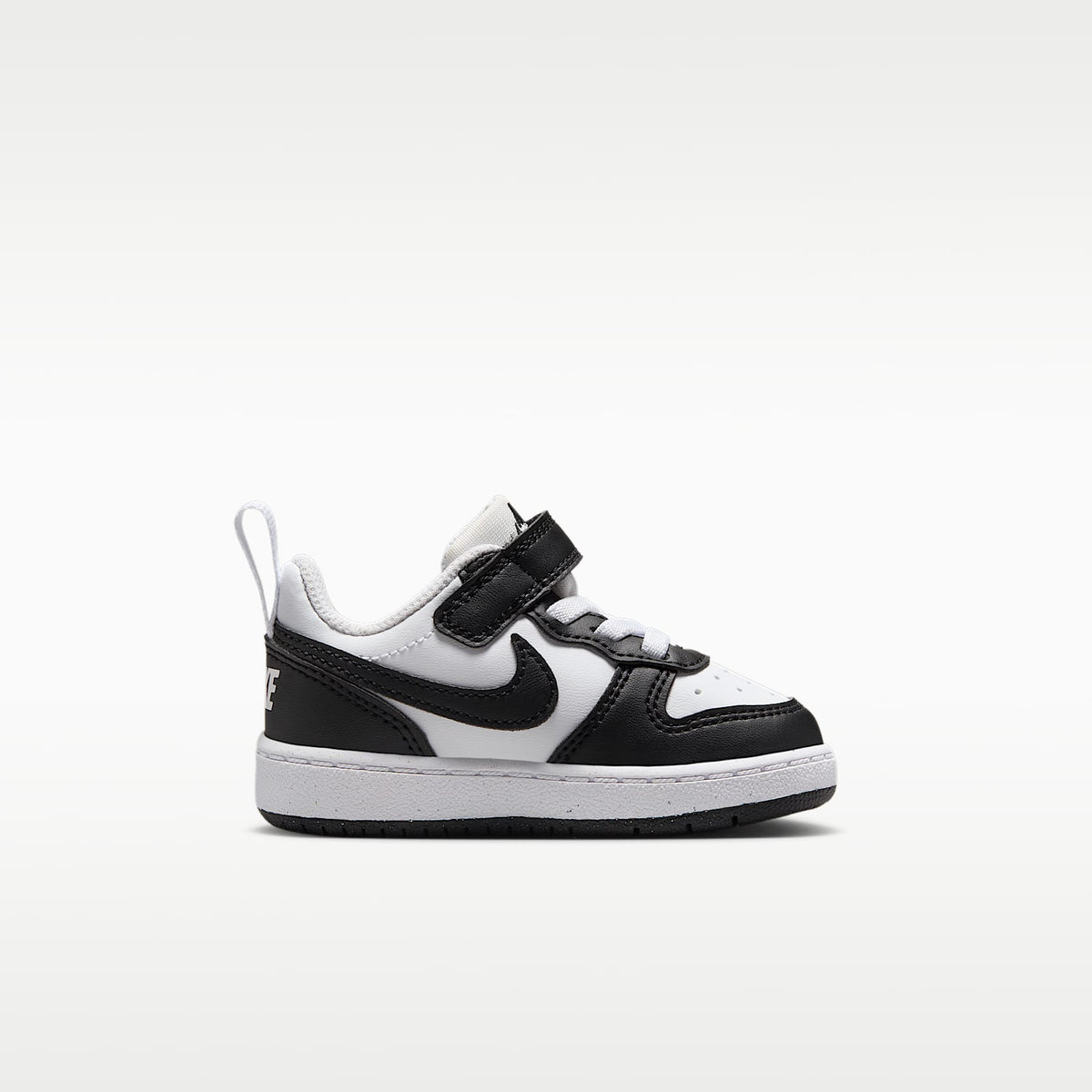 Nike Court Borough Low Recraft – Blanco/Negro – vista 3