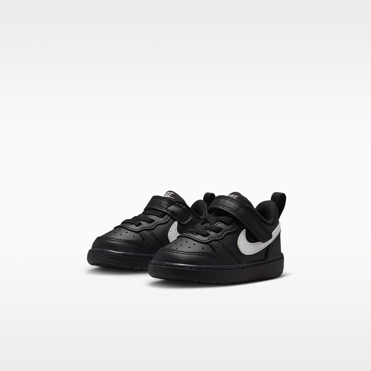 Nike Court Borough Low Recraft – Negro/Negro/Gris niebla – vista 5