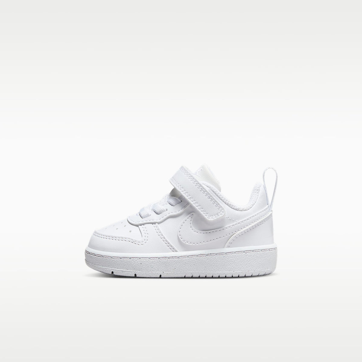 Nike Court Borough Low Recraft – Blanco/Blanco/Blanco – vista 1