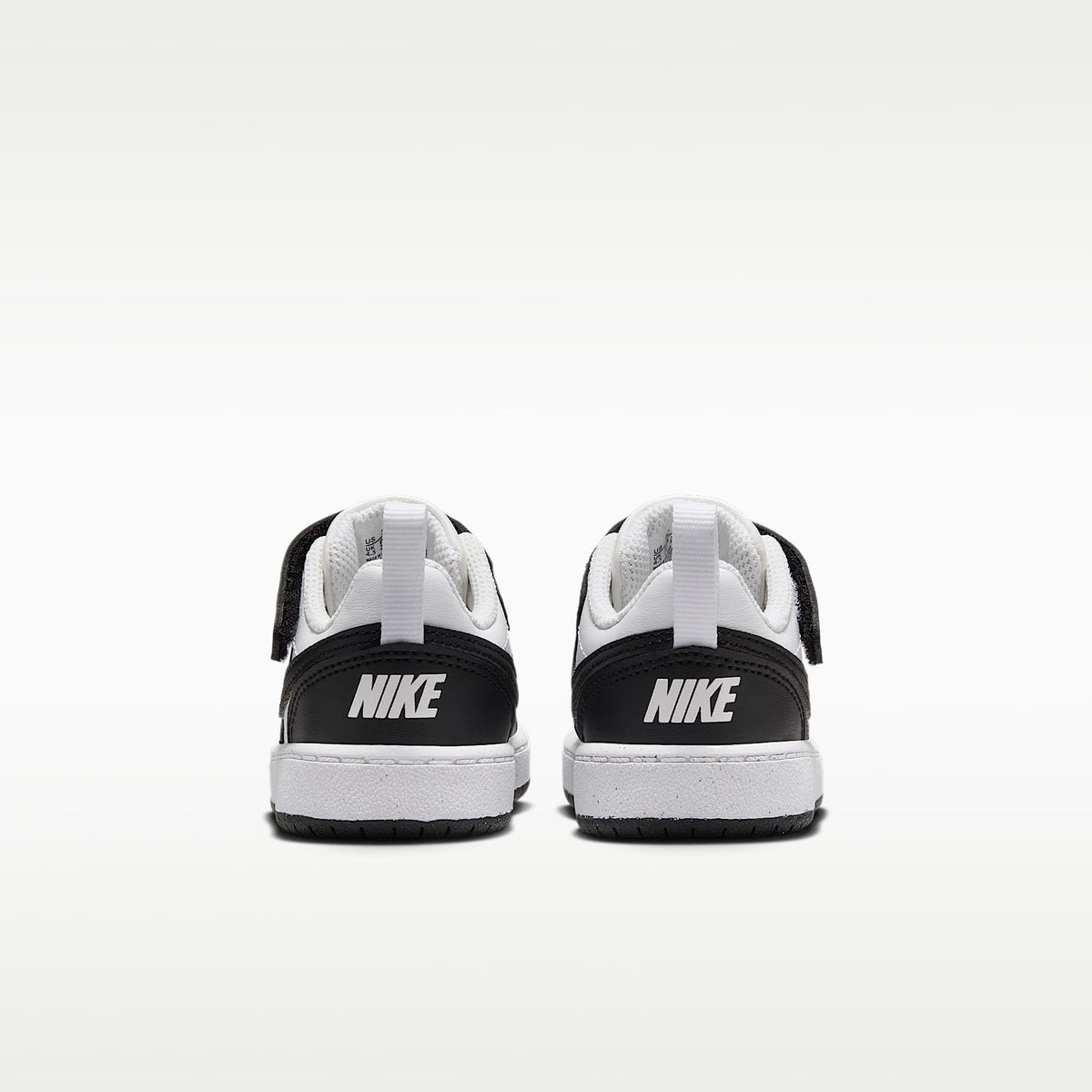 Nike Court Borough Low Recraft – Blanco/Negro – vista 6