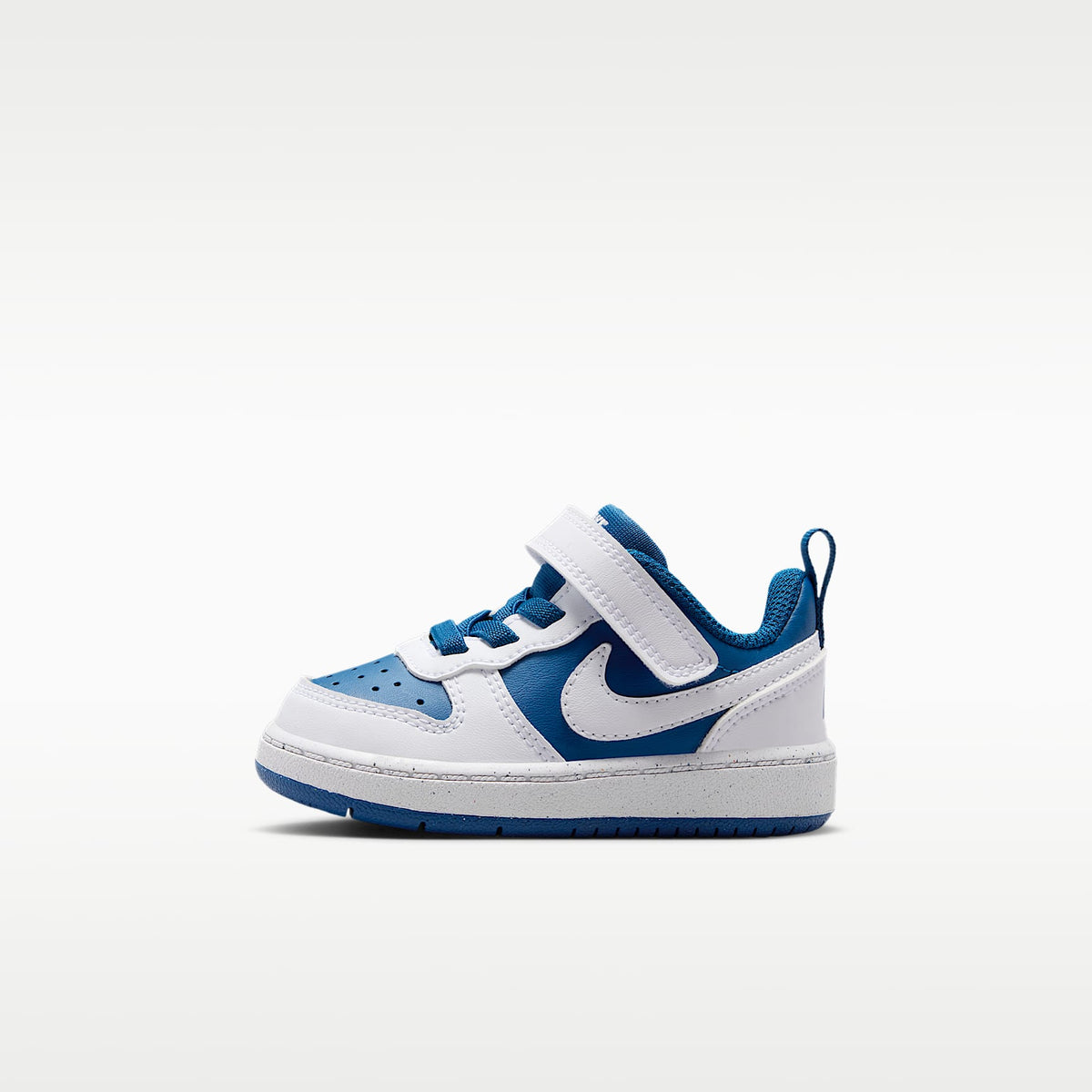 Nike Court Borough Low Recraft – Azul cancha/Blanco/Blanco – vista 1