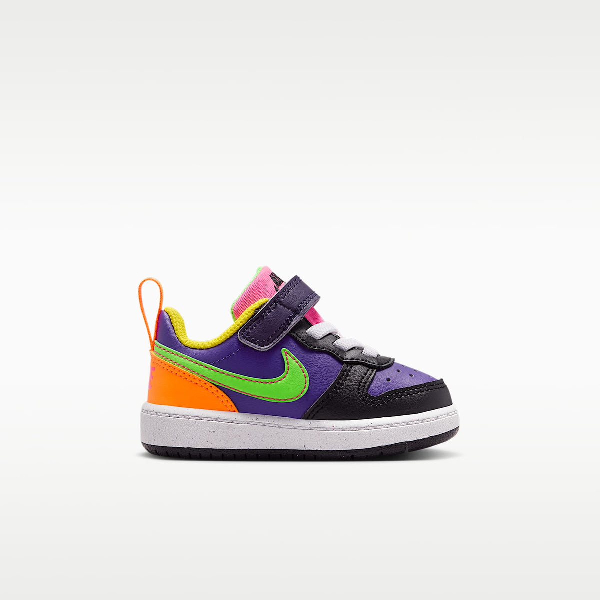 Nike Court Borough Low Recraft – Morado cancha/Morado cancha/Hiperrosa/Verde strike – vista 3