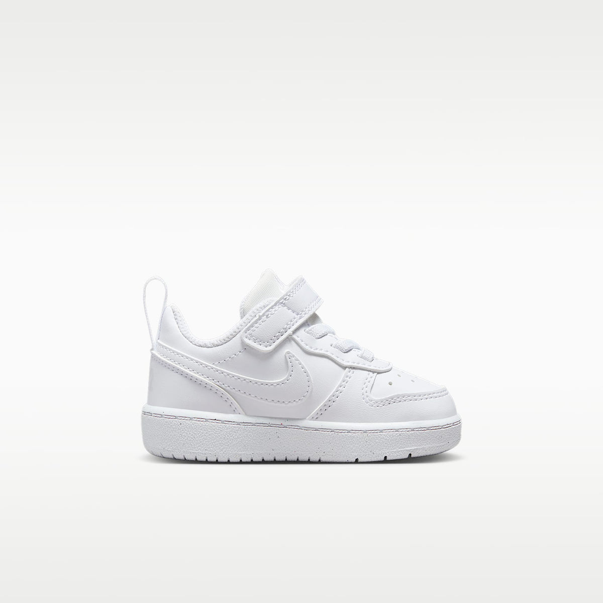 Nike Court Borough Low Recraft – Blanco/Blanco/Blanco – vista 3