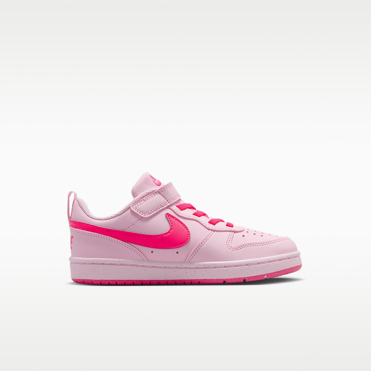 Nike Court Borough Low Recraft – Espuma rosa/Blanco/Hiperrosa – vista 3