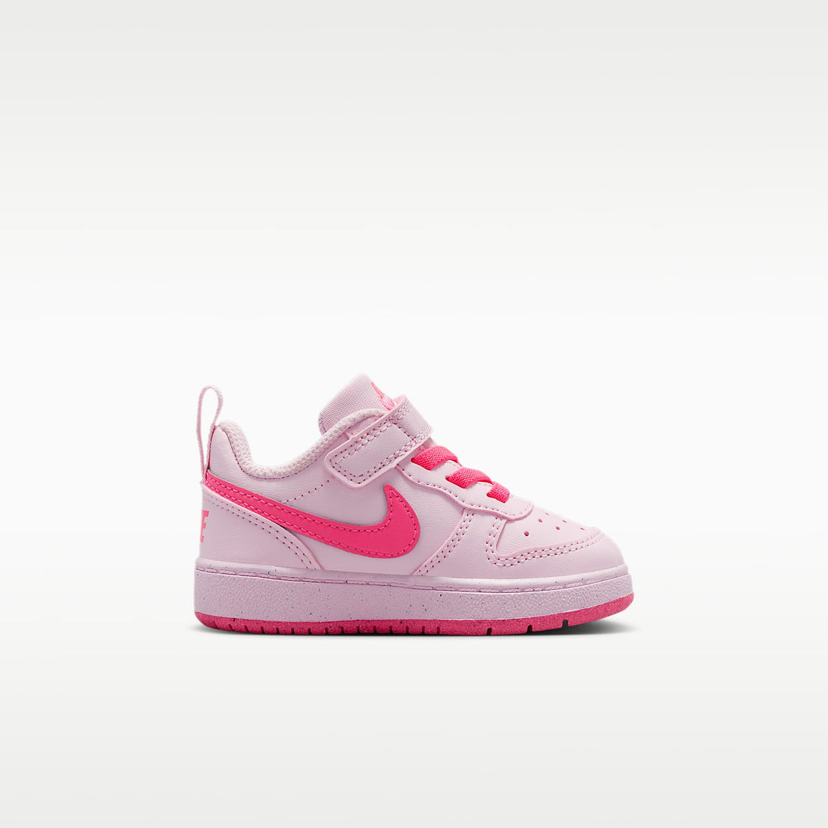 Nike Court Borough Low Recraft – Espuma rosa/Blanco/Hiperrosa – vista 3