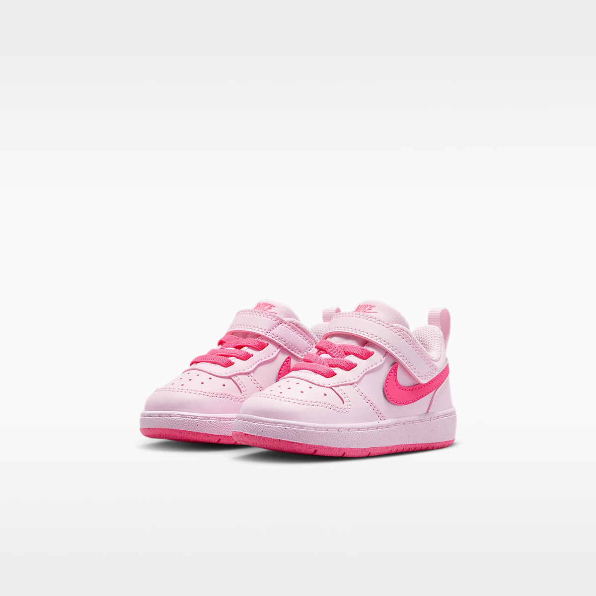 Nike Court Borough Low Recraft – Espuma rosa/Blanco/Hiperrosa – vista 5
