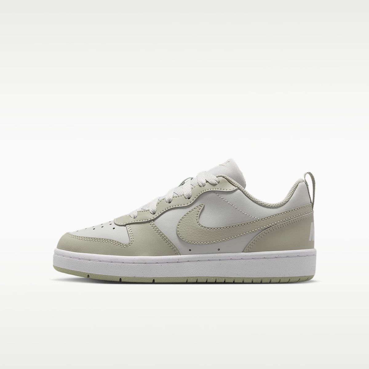 Nike Court Borough Low – Plata claro/Blanco/Niebla pícea – vista 1
