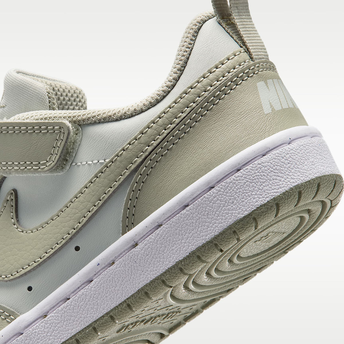 Nike Court Borough Low – Plata claro/Blanco/Niebla pícea – vista 8