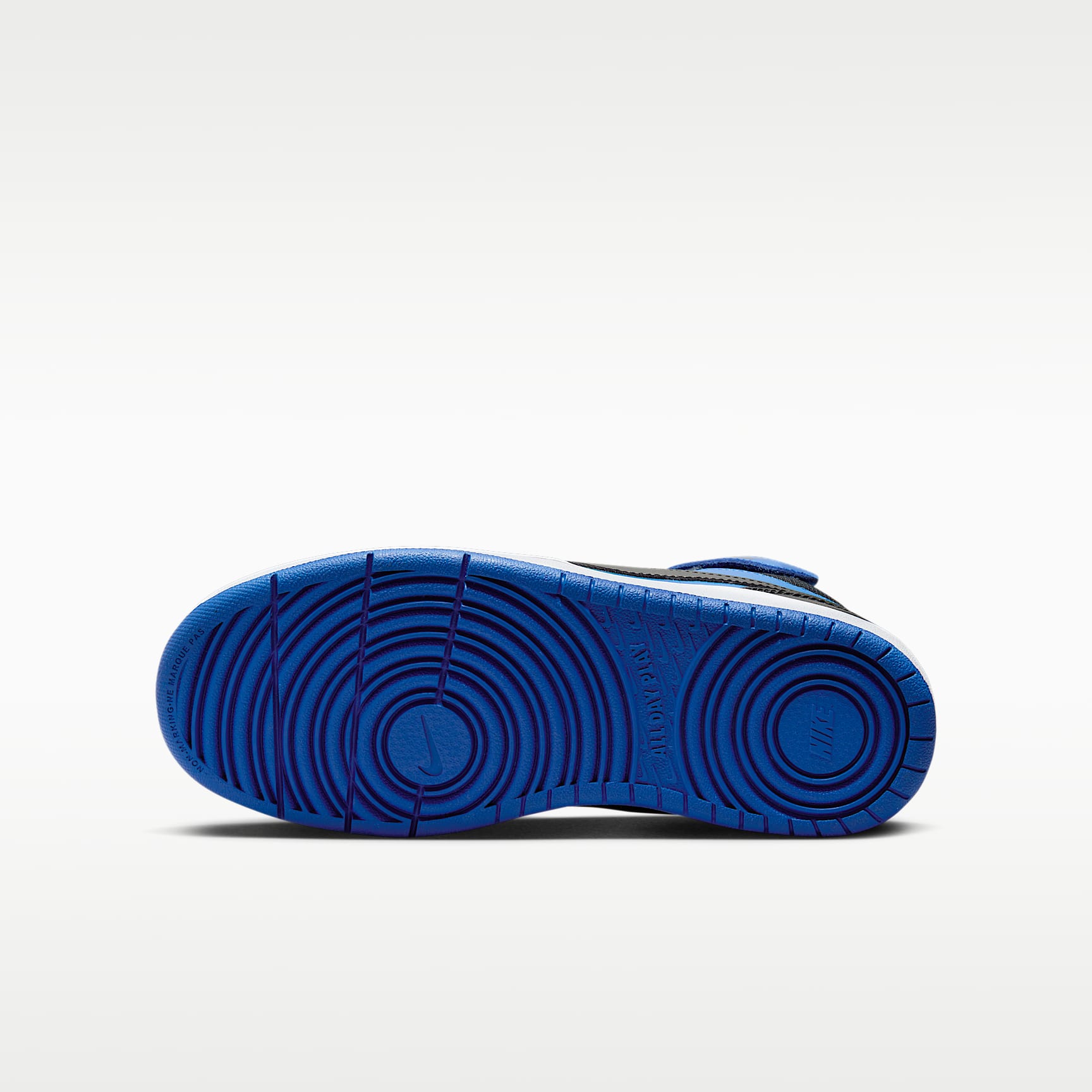 Nike Court Borough Mid 2 – Royal juego/Blanco/Negro – vista 2
