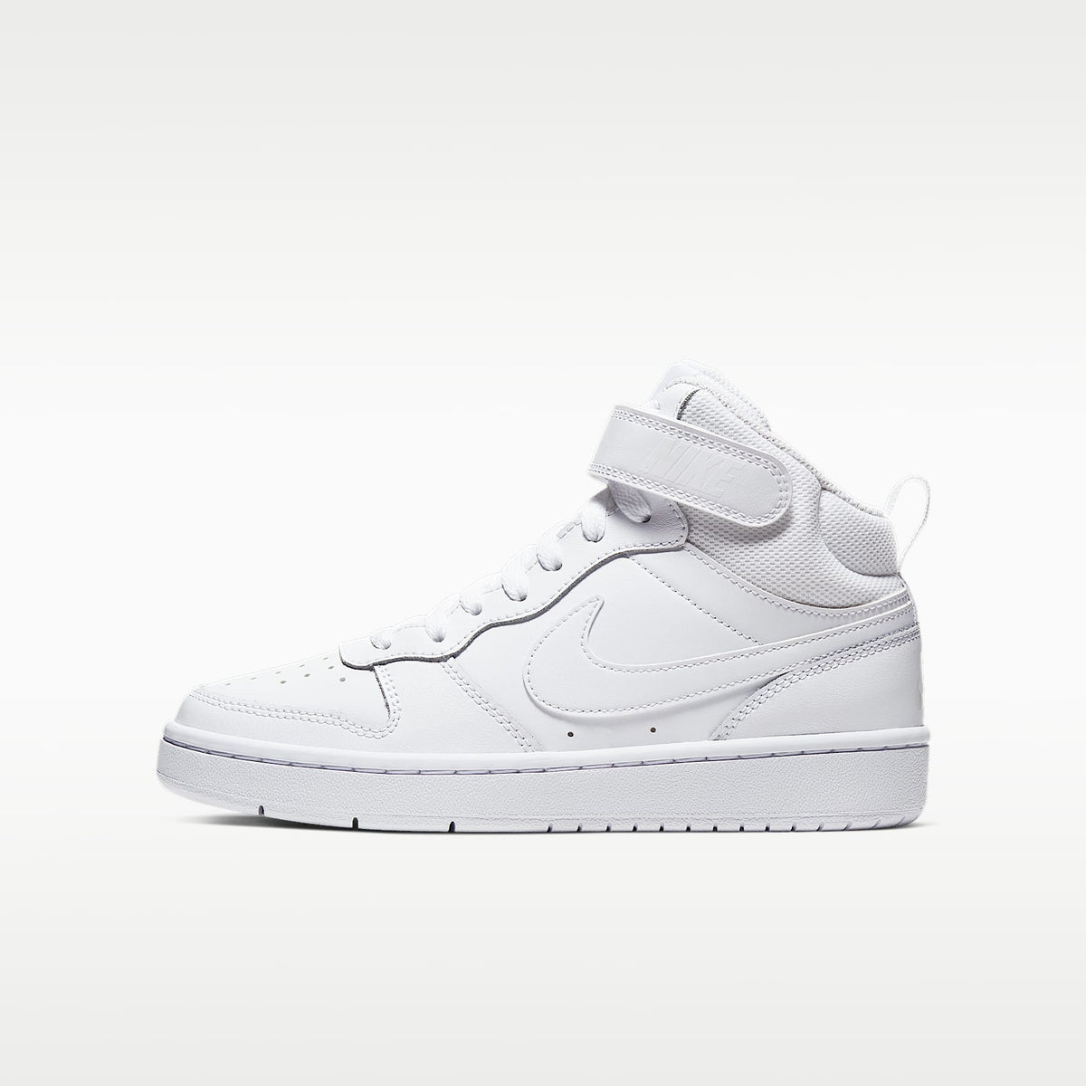 Nike Court Borough Mid 2 – Blanco/Blanco/Blanco – vista 1