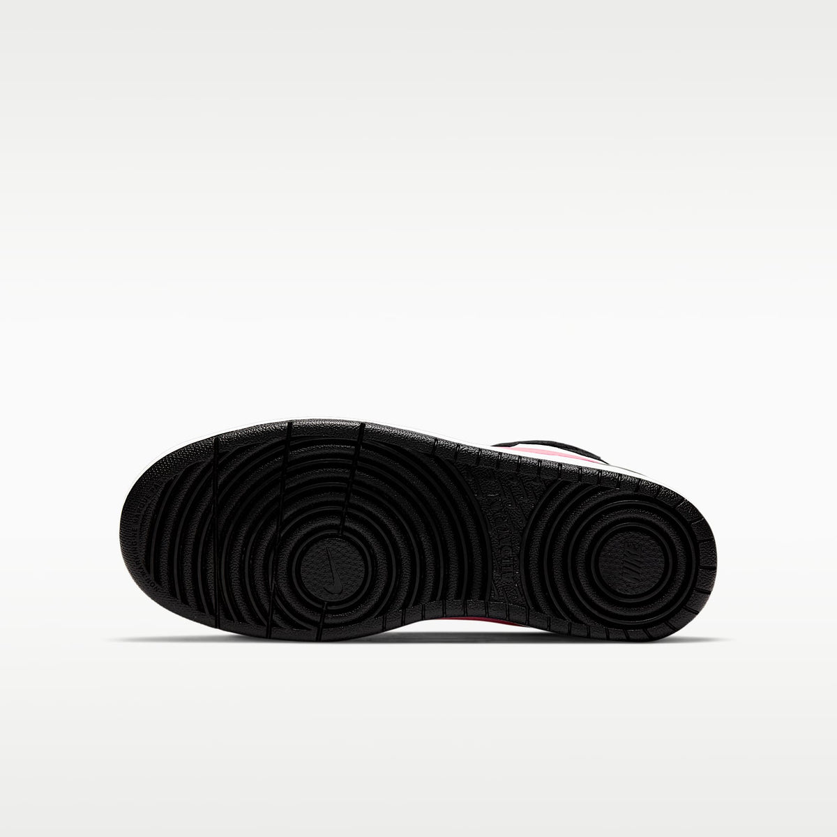 Nike Court Borough Mid 2 – Negro/Blanco/Puesta de sol pulso – vista 2