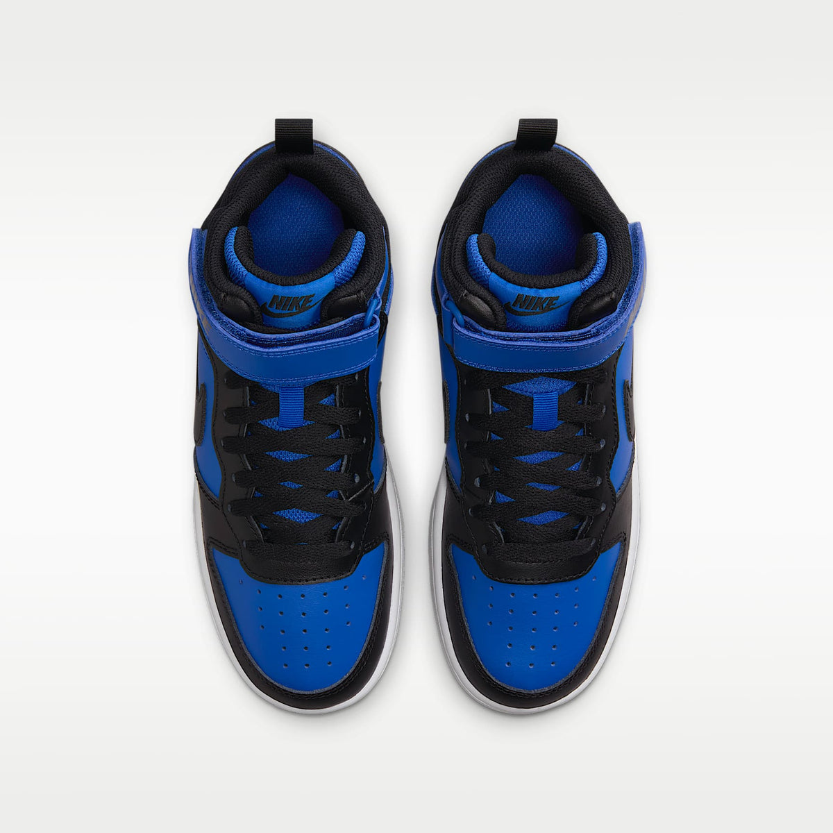 Nike Court Borough Mid 2 – Royal juego/Blanco/Negro – vista 4