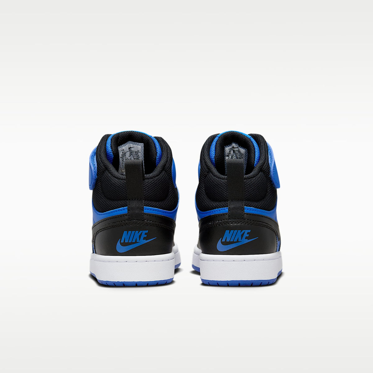 Nike Court Borough Mid 2 – Royal juego/Blanco/Negro – vista 6