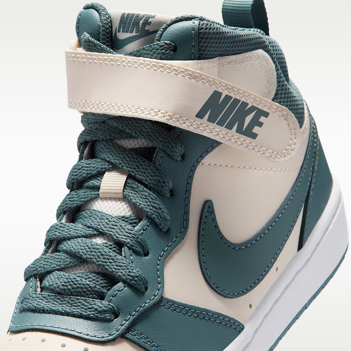 Nike Court Borough Mid 2 – Tiza/Pizarra mineral/Blanco/Pizarra mineral – vista 7