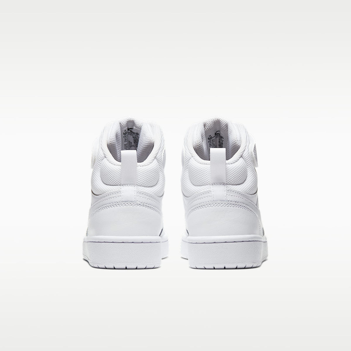 Nike Court Borough Mid 2 – Blanco/Blanco/Blanco – vista 6