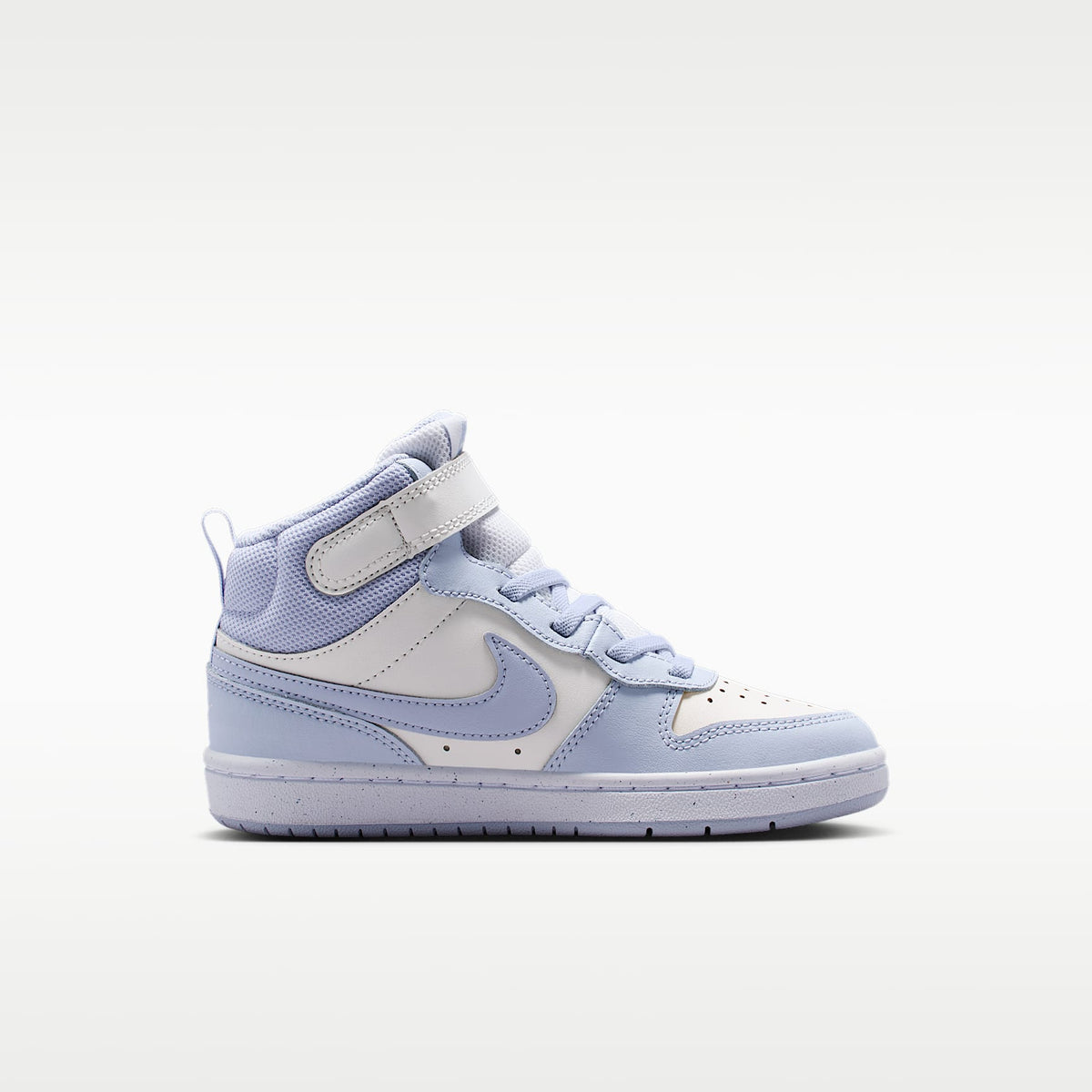 Nike Court Borough Mid 2 – Tinte platino/Blanco/Fantasma – vista 3