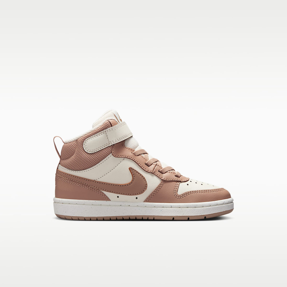 Nike Court Borough Mid 2 – Marfil pálido/Vela/Cáñamo – vista 3