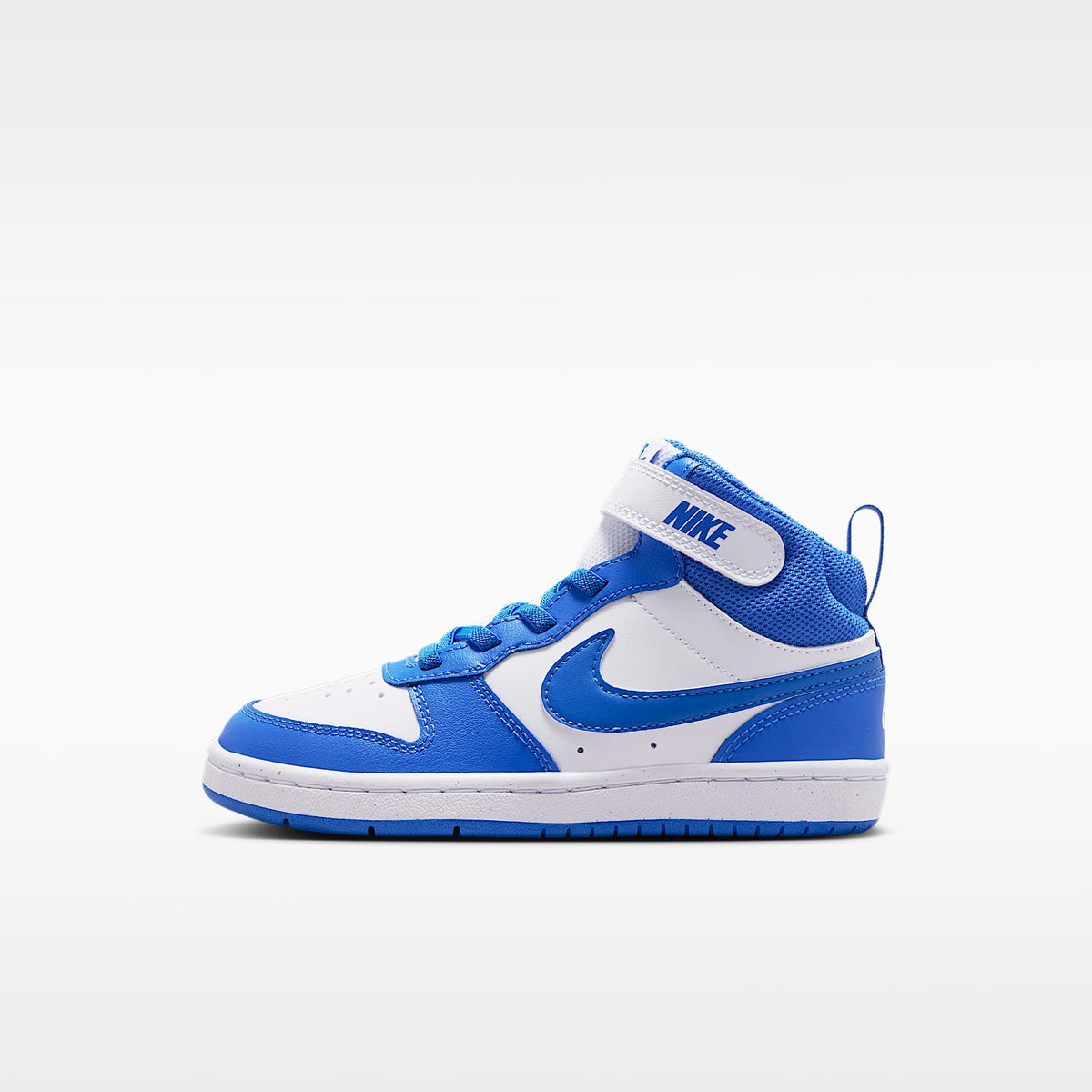 Nike Court Borough Mid 2 – Blanco/Azul cristal/Blanco/Azul cristal – vista 1