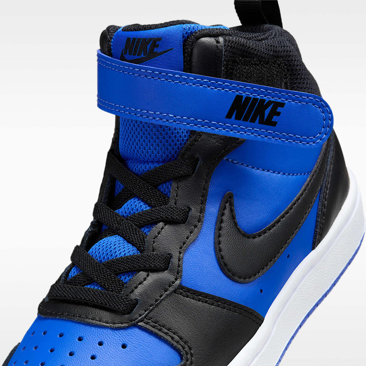 Nike Court Borough Mid 2 – Royal juego/Blanco/Negro – vista 7