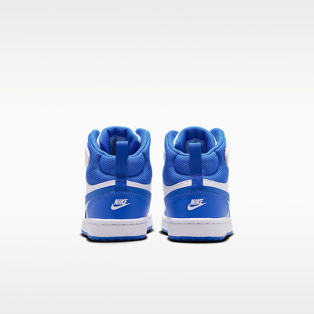 Nike Court Borough Mid 2 – Blanco/Azul cristal/Blanco/Azul cristal – vista 6