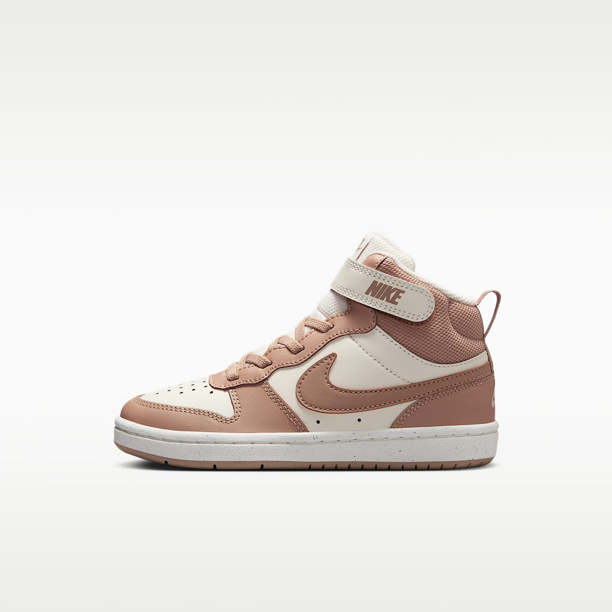 Nike Court Borough Mid 2 – Marfil pálido/Vela/Cáñamo – vista 1