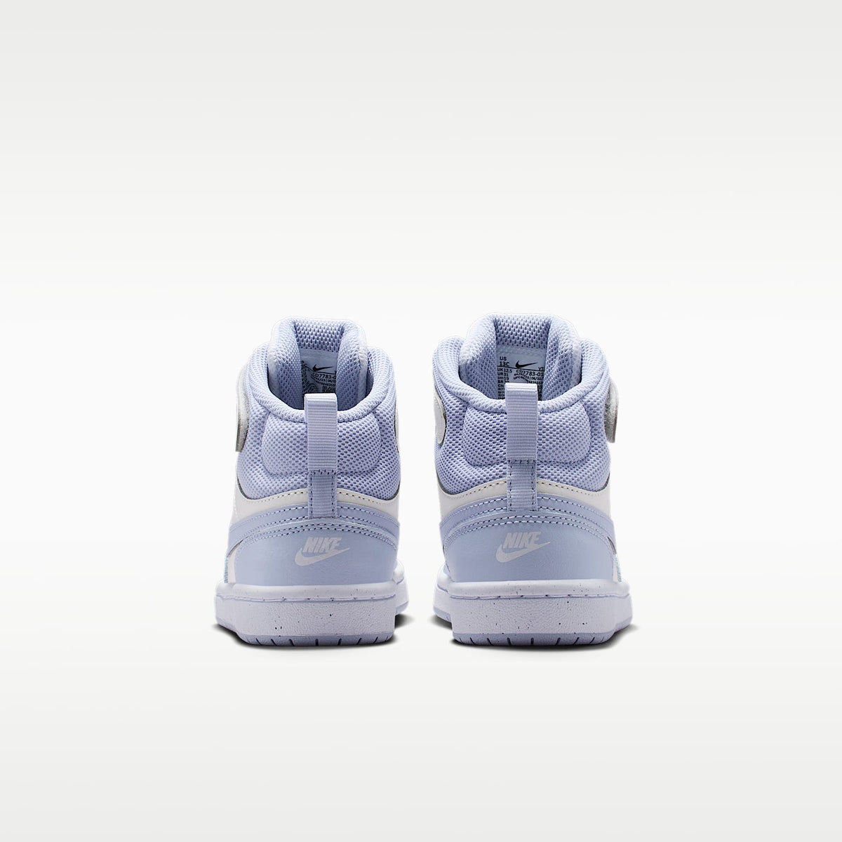 Nike Court Borough Mid 2 – Tinte platino/Blanco/Fantasma – vista 6