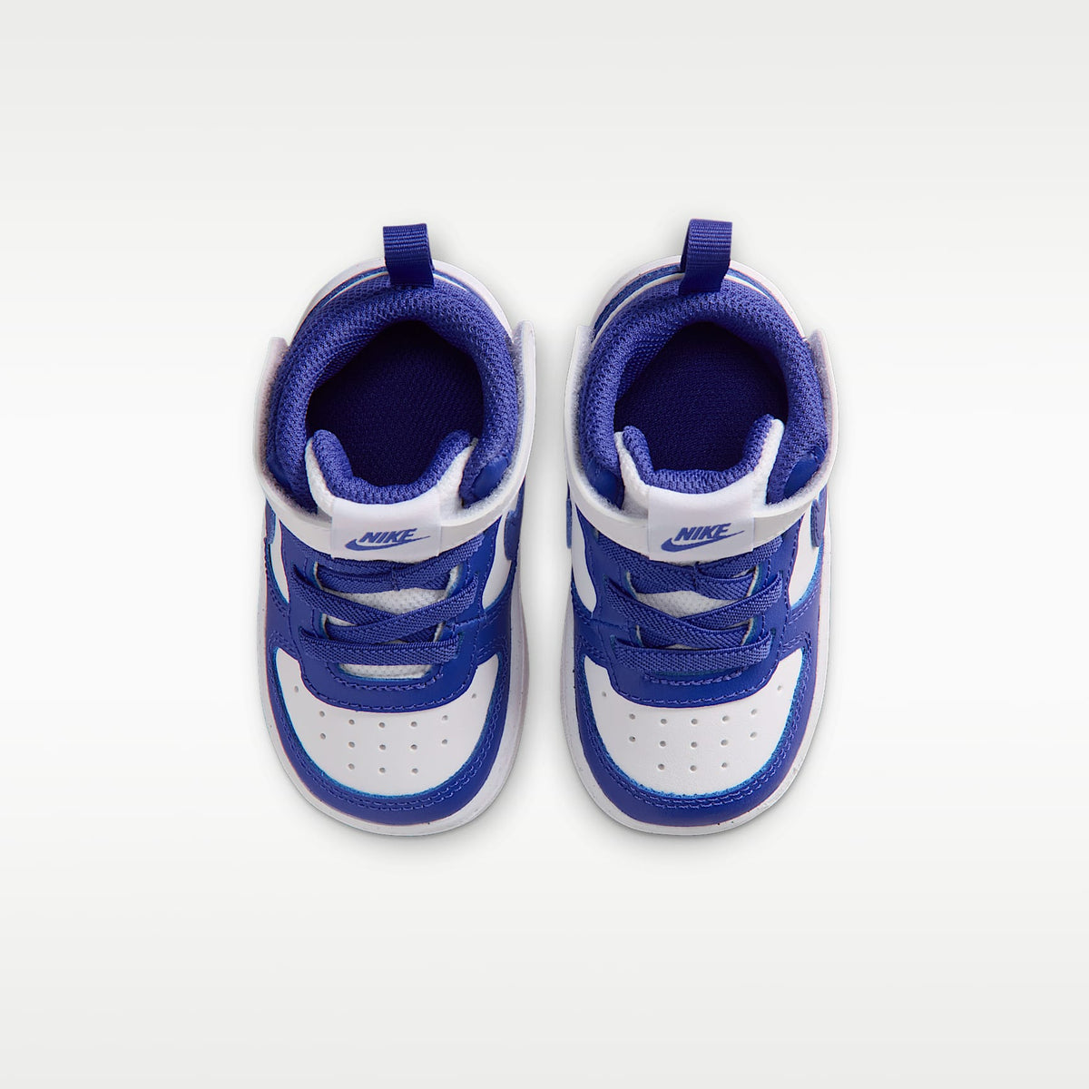 Nike Court Borough Mid 2 – Blanco/Blanco/Noche intenso – vista 4